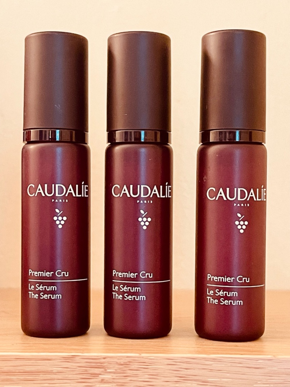 Caudalie Premier Cru The Serum 10ml Travel Size NEW! SET OF 3 VALUED AT $98